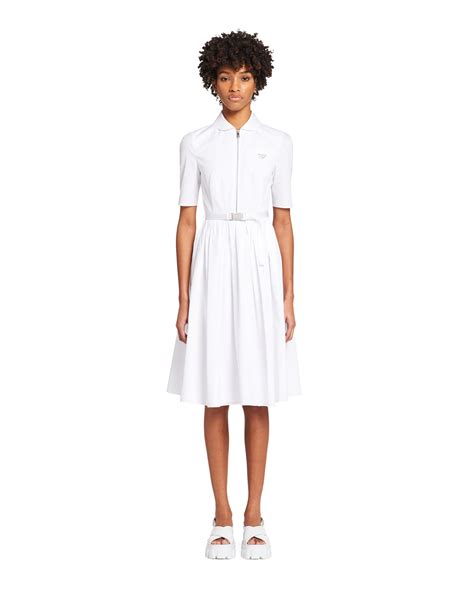 prada white dress 2015|farfetch prada dress.